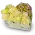Květinový box s bílou čokoládou